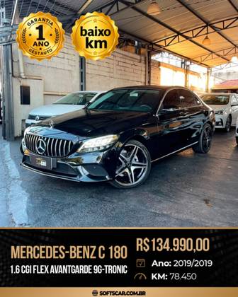 MERCEDES-BENZ C 180 1.6 CGI FLEX AVANTGARDE 9G-TRONIC MERCEDES-BENZ C 180 1.6 CGI FLEX AVANTGARDE 9G-TRONIC